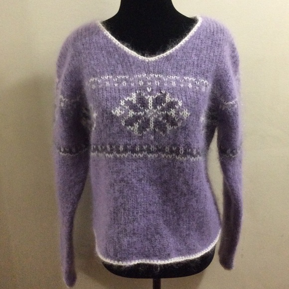 Mac & Jac wool and mohair blend sweater - Picture 1 of 9